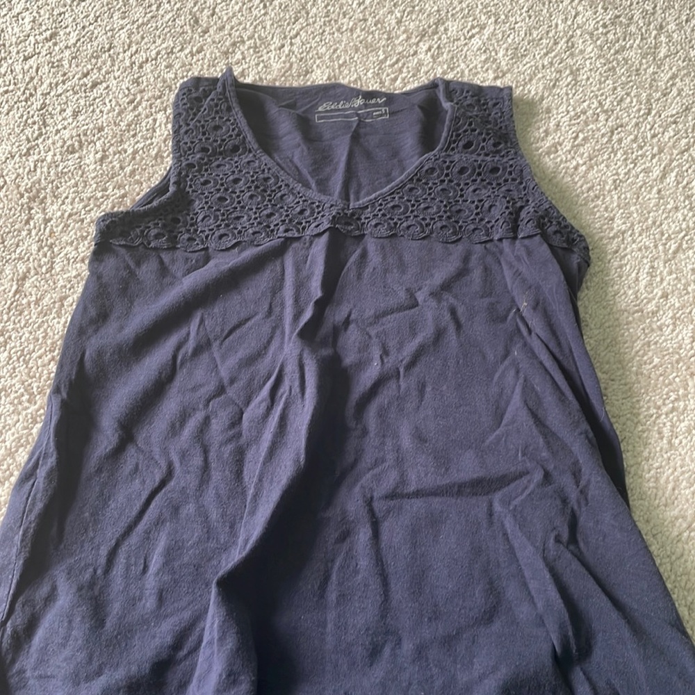 Eddie Bauer dark blue tank